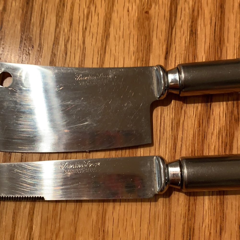 Frontier Forge Cheese Serving Set—Lucite Handles - Picture 5 of 7